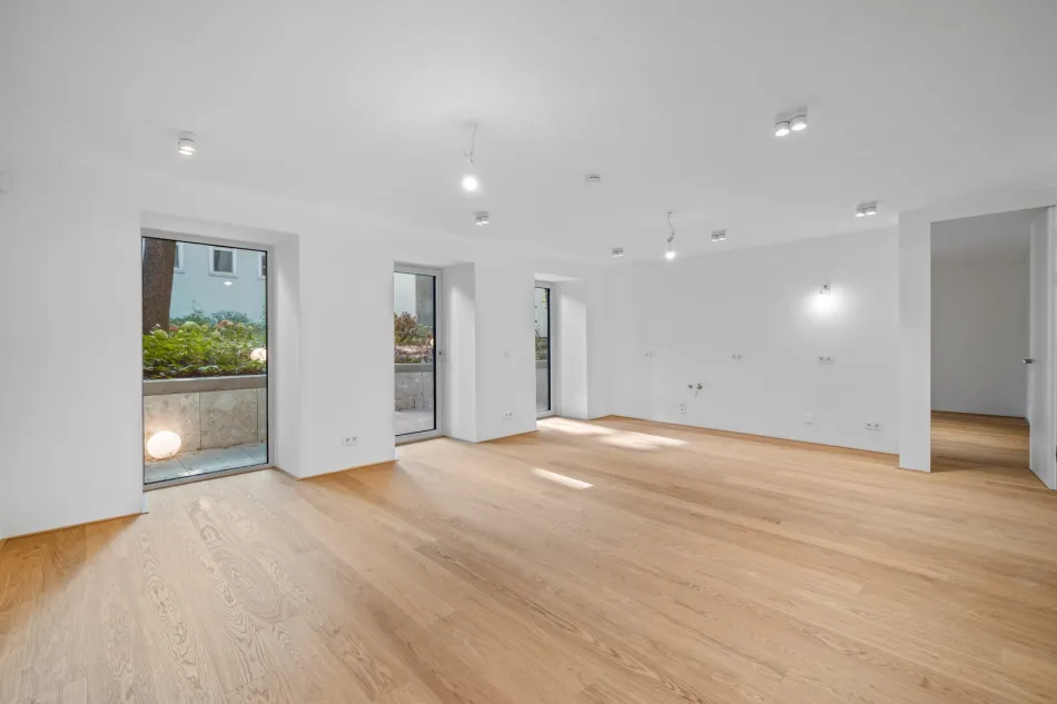Erstbezug - Rarität Altbau Gartenwohnung im Herzen der Josefstadt - Bild