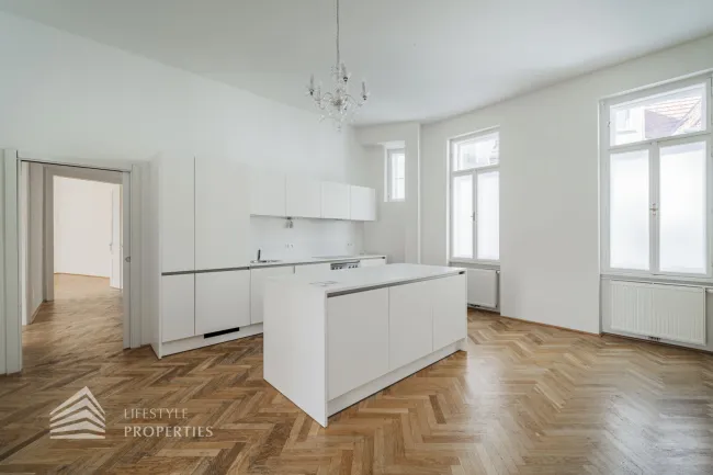 Grand Park Residence: Herrschaftlicher 6-Zimmer Altbau mit Weit- und Grünblick - Bild