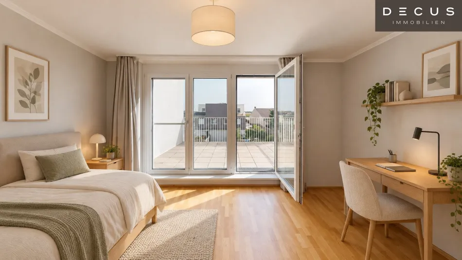TERRASSENTRAUM IN RUHELAGE | 4 ZIMMER | KLIMATISIERT - Bild