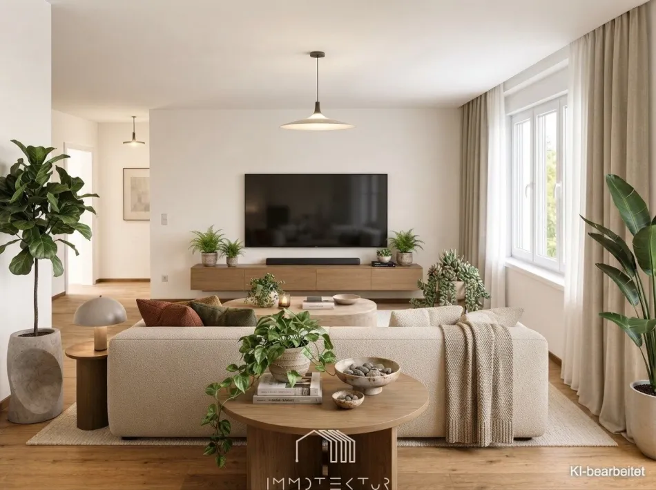 WALTENDORF-LIEBHABER: Modernisierte 3 Zimmer mit BALKON + LOGGIA und eigener Garage! - Titelbild