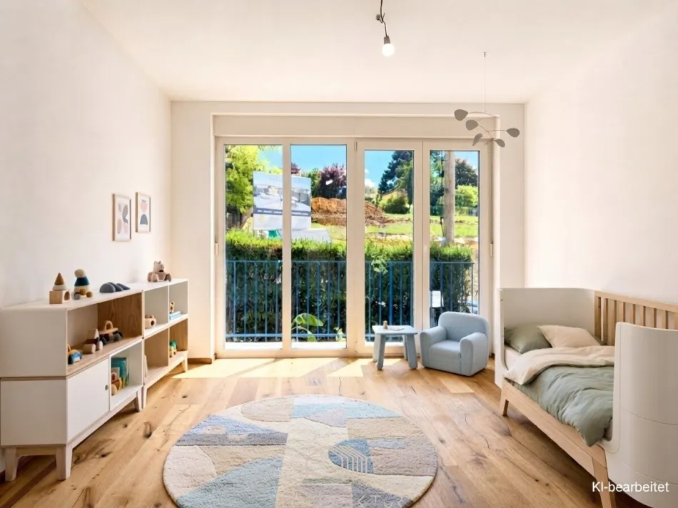 WALTENDORF-LIEBHABER: Modernisierte 3 Zimmer mit BALKON + LOGGIA und eigener Garage! - Bild