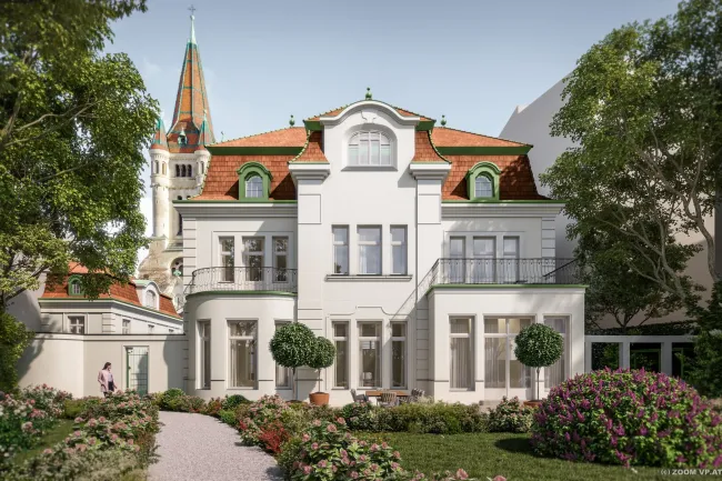 Einzigartige Stadtvilla in Toplage, Nähe Rochus Markt