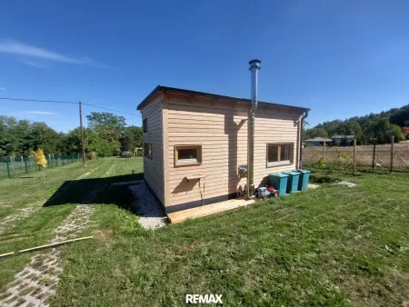 Rückseite des Hauses