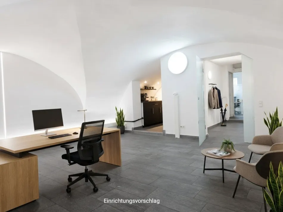 lichtdurchflutete Bürofläche im EG - optimale Sichtbarkeit und attraktive Lage - Bild