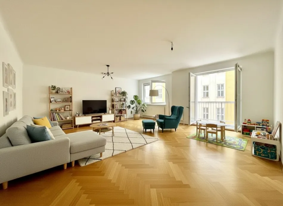 4-5 ZIMMER - FAMILIENWOHNUNG IM 4. BEZIRKS BEI MITTERSTEIG - Titelbild
