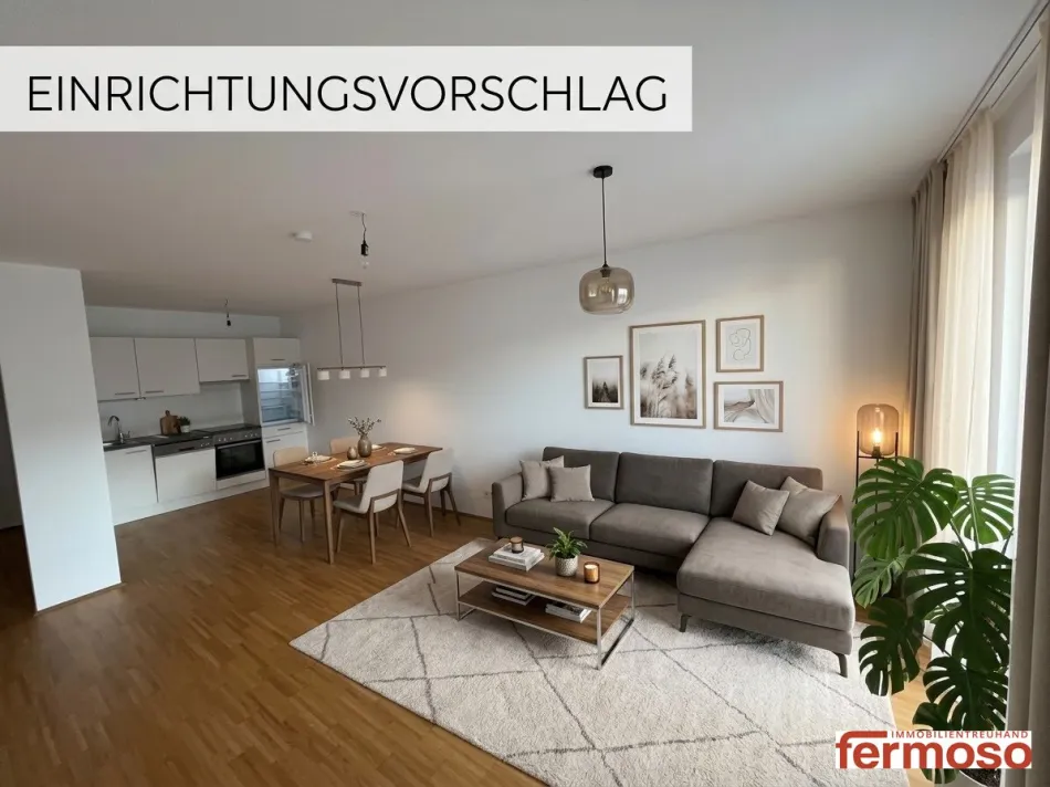 Moderne 2-Zimmer-Wohnung mit Loggia und Fußbodenheizung in 1200 Wien, 5. Etage! - Bild