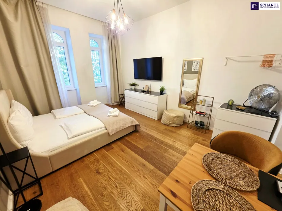 Kleine Wohnung - Großer Auftritt! Charmantes Raumwunder + Ruhige Straße + Rundum saniertes Altbauhaus + Ideale Infrastruktur! Jetzt zugreifen! - Titelbild