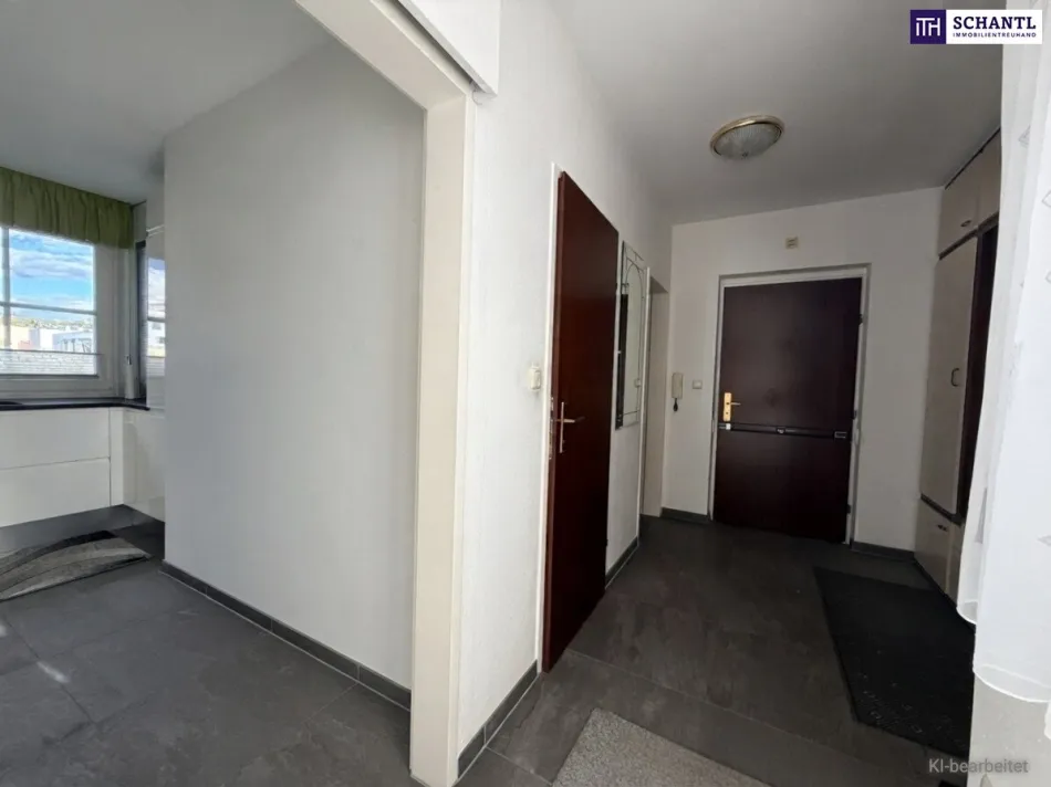Helle 4-Zimmer-Dachgeschoßwohnung mit zwei Terrassen und Plabutsch-Blick – Graz-Andritz - Bild