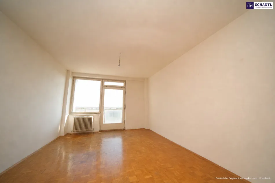 SKYLINE-FEELING ÜBER DEN DÄCHERN VON GRAZ! Großzügige 4-Zimmer-Wohnung mit 3 Balkonen in Bestlage mit unverbaubarem Fernblick - Bild