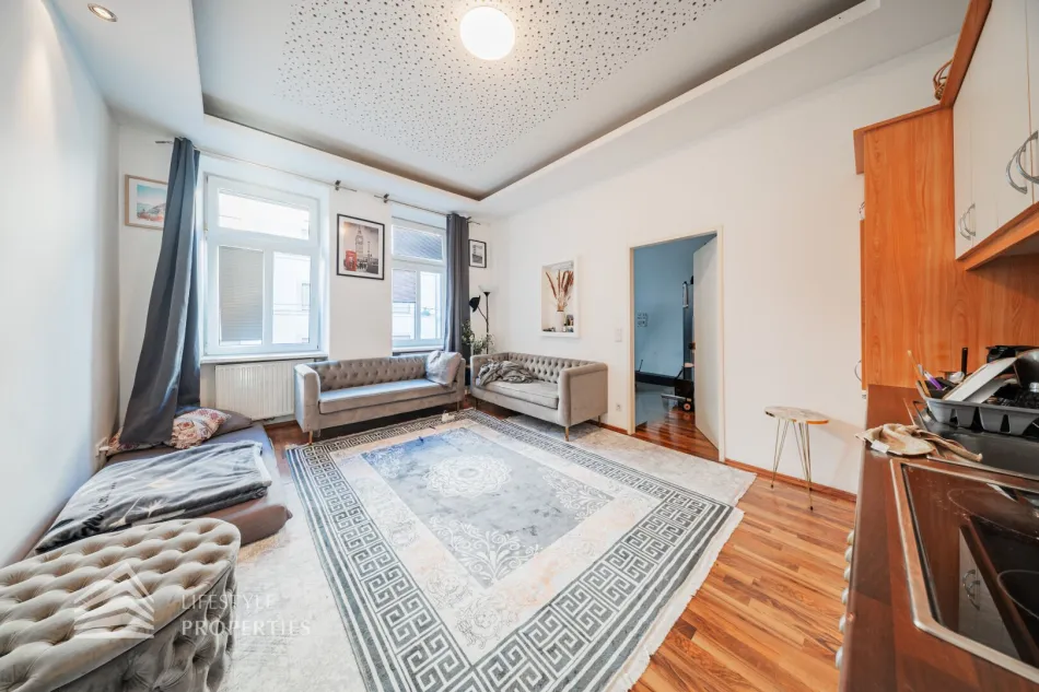 Zentral gelegene 2-Zimmer-Wohnung mit Top-Anbindung - Titelbild
