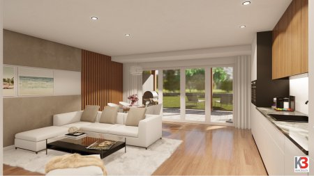 K3 - NEUBAUPROJEKT RESIDENZ ST. MICHAEL a. Zollfeld. WUNDERSCHÖNE 3 ZIMMER-WOHNUNGEN mit Garten oder großer Terrasse. Moderne Wohnanlage am Fuße des Magdalensberges. Ruheoase in Stadtnähe.