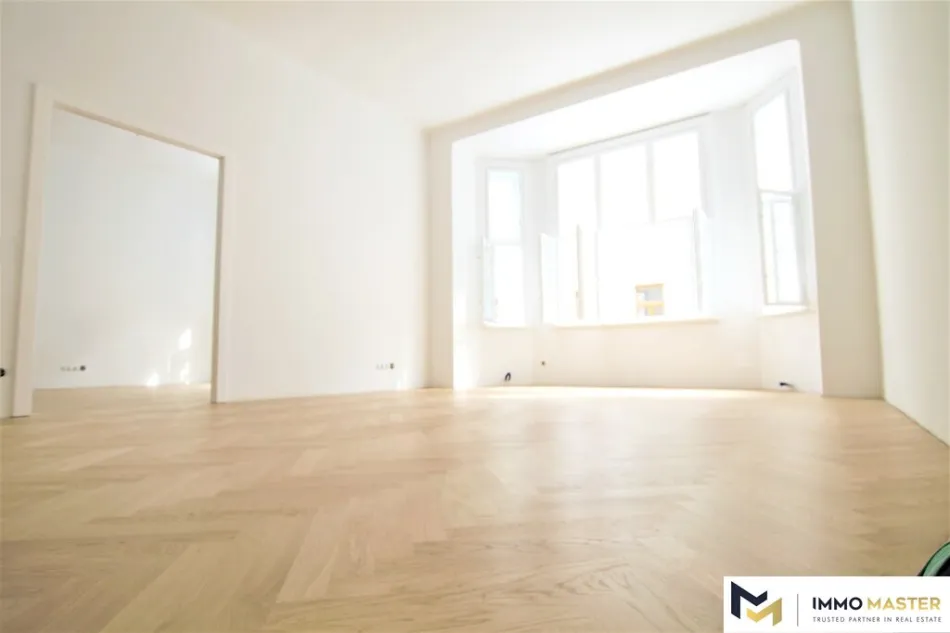 Großzügiger Wiener Altbau mit Erker – 146 m², 4 Zimmer nahe Mariahilfer Straße - Bild