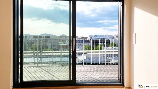 Die schwebende vierfach – Jackpot DG Wohnung – Familien HIT Herzens Floridsdorf Alte Donau - Titelbild