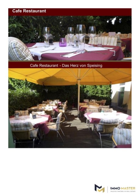 Gastgarten – Café-Restaurant – Küche – Lieferung – Parkplatz – nähe Spitäler