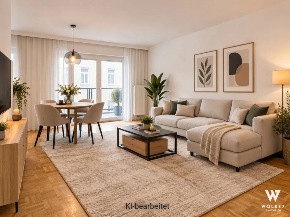+++INNENSTADTNÄHE+++ Modernisierte 3-Zimmer Wohnung | ca. 74,87 m2 | Balkon | Kellerabteil | Fahrradraum | Nähe Hauptbahnhof und künftige U2-Station - Titelbild