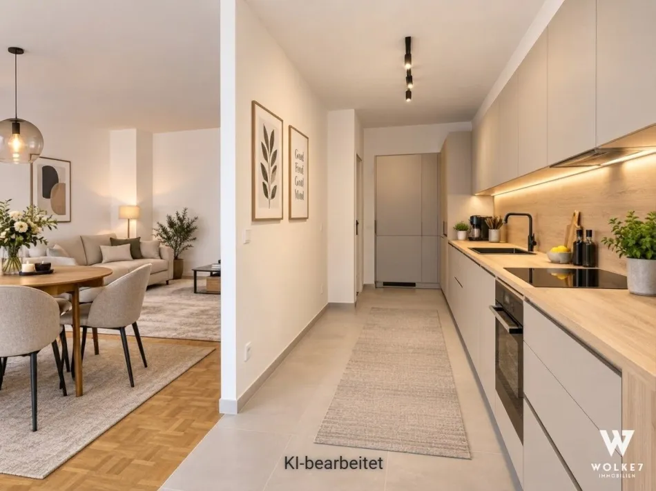 +++INNENSTADTNÄHE+++ Modernisierte 3-Zimmer Wohnung | ca. 74,87 m2 | Balkon | Kellerabteil | Fahrradraum | Nähe Hauptbahnhof und künftige U2-Station - Bild