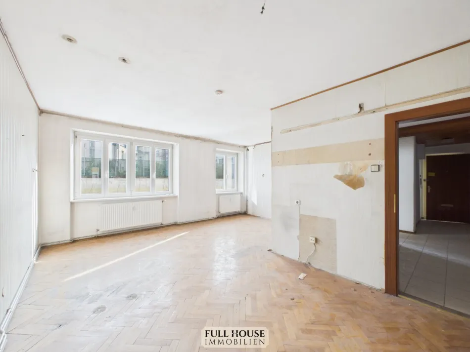 Stark sanierungsbedürftige 2-Zimmer-Wohnung | Klagenfurt Innerstadt - Titelbild