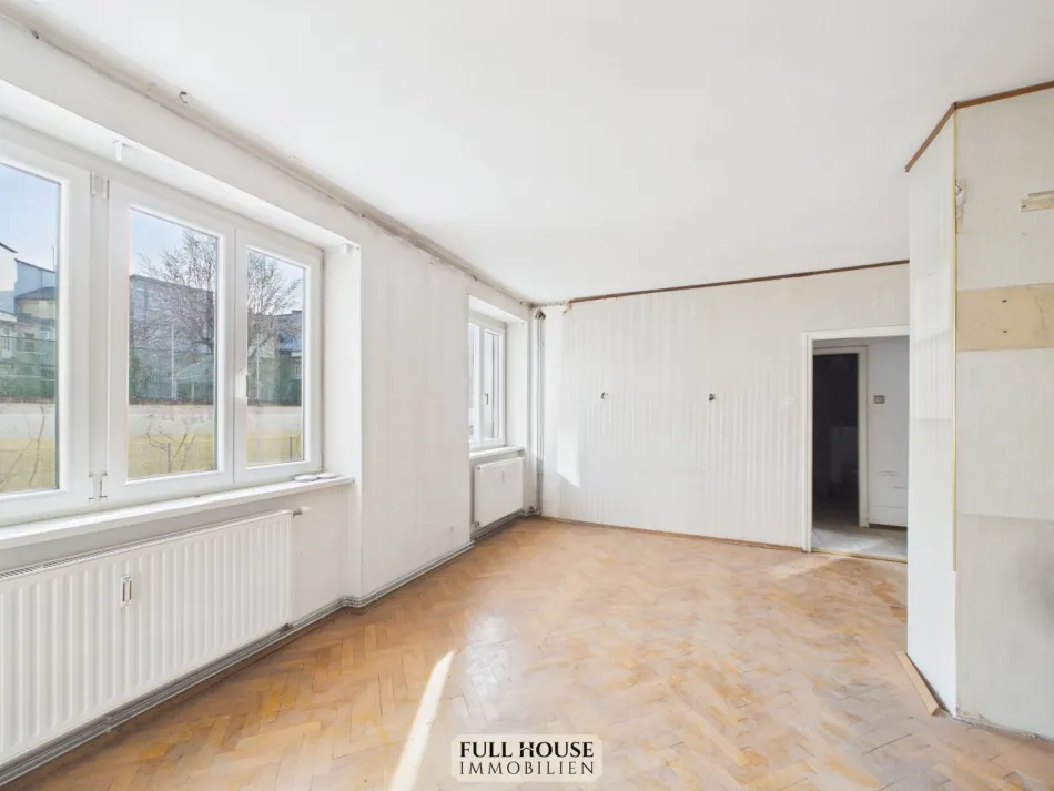 Stark sanierungsbedürftige 2-Zimmer-Wohnung | Klagenfurt Innerstadt - Bild
