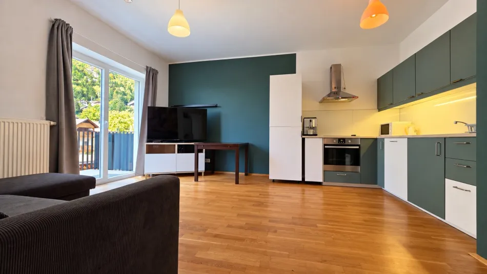 Wohnen nahe dem Millstätter See: 2-Zimmer-Wohnung mit Balkon in Döbriach - Titelbild