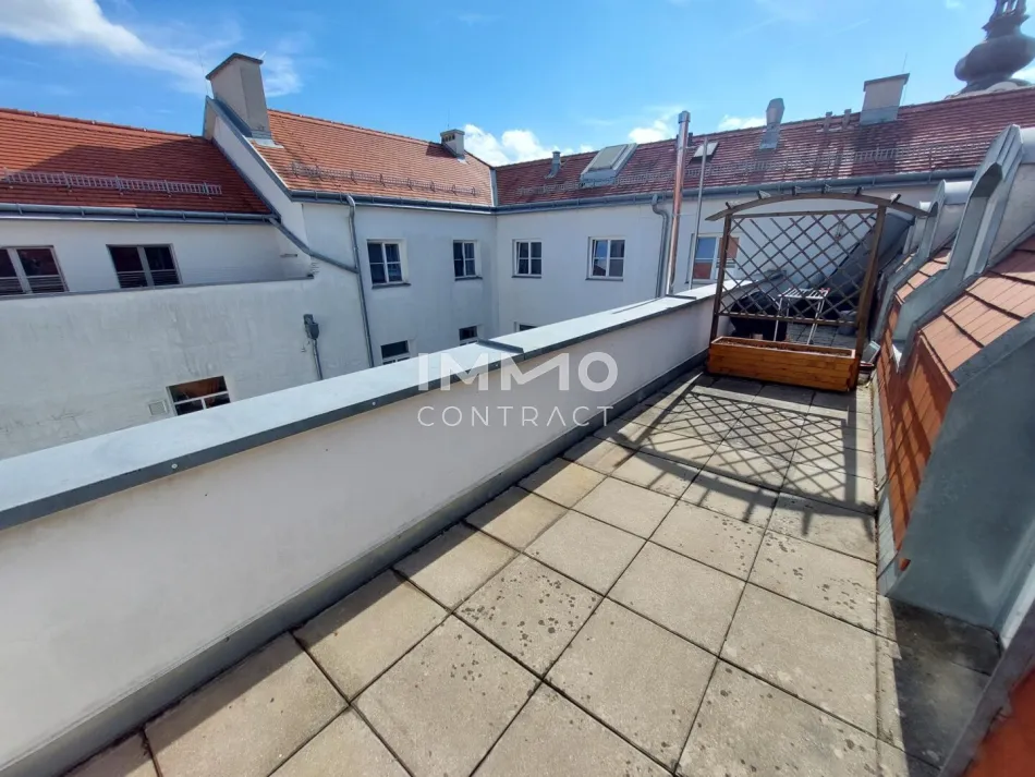 RUHIGE 3- Zimmer Wohnung mit Dachterrasse in der Pfarrgasse 15, Top 311 - Bild