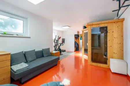 Keller, Fitnessraum