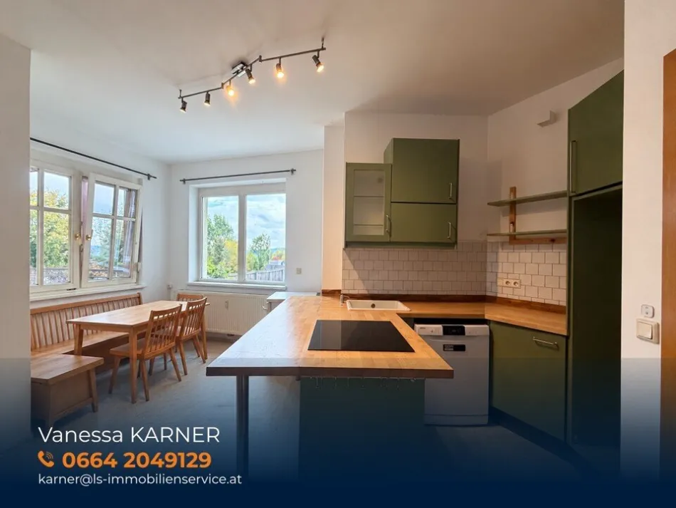 Zentrales Wohnen in Hartberg – Charmante 3-Zimmer-Wohnung mit Balkon und Parkplatz - Titelbild
