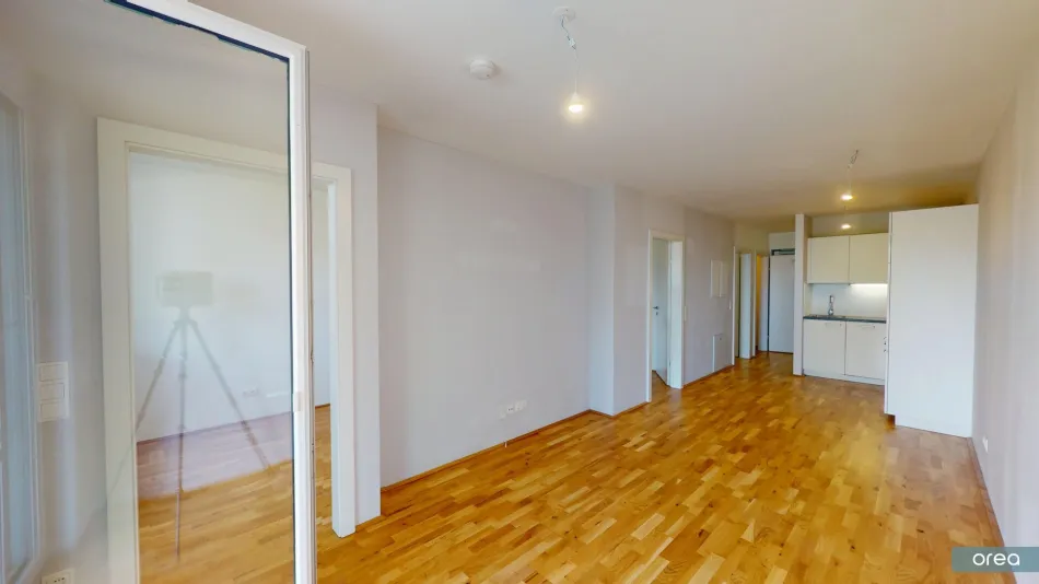 orea | 2-Zimmer-Wohnung mit Garten in beliebter Grünlage von Donaustadt | Smart besichtigen · Online anmieten - Bild