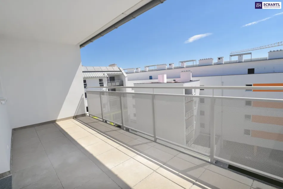 "DER MARKHOF" - Coole drei Zimmer im Erstbezug und eine prachtvolle Dachterrasse in Top!!! - Titelbild