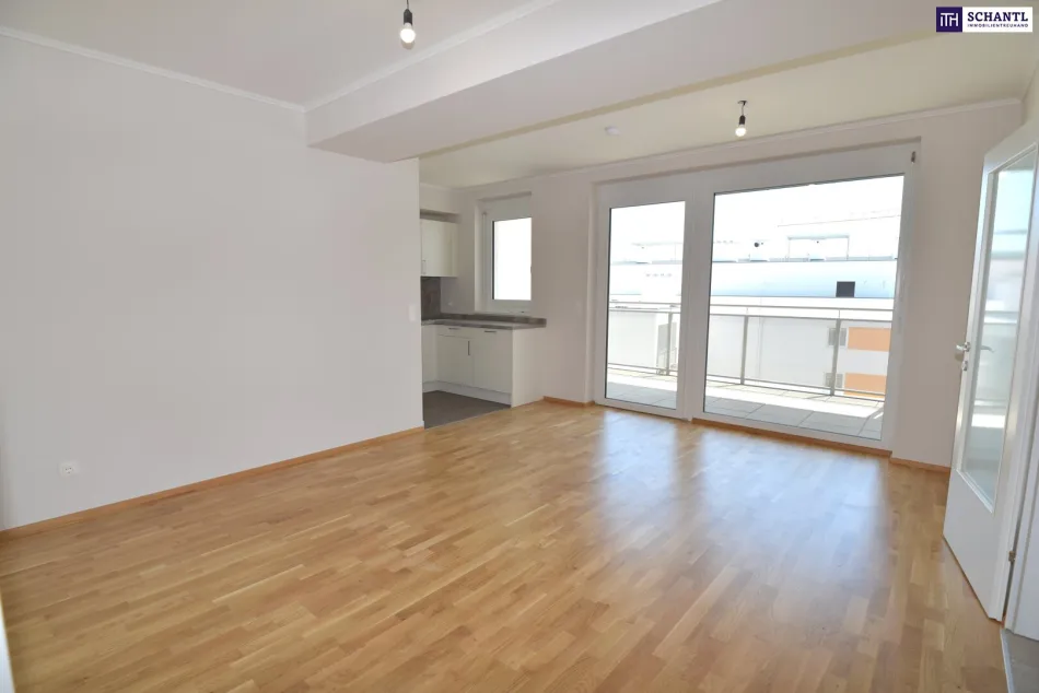 "DER MARKHOF" - Coole drei Zimmer im Erstbezug und eine prachtvolle Dachterrasse in Top!!! - Bild