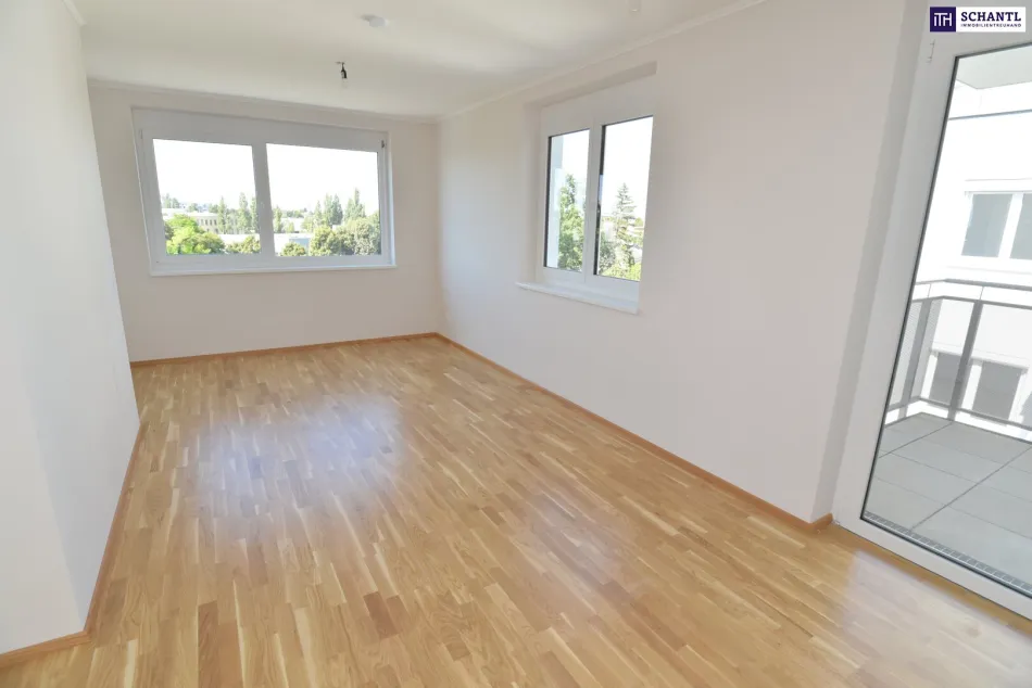 "DER MARKHOF" - Singles und Pärchen aufgepasst. Helle Wohnung im Erstbezug mit feiner Loggia. - Titelbild