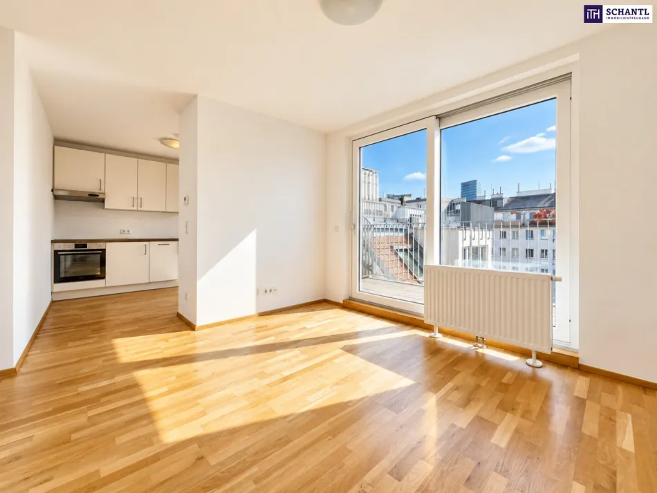 Über den Dächern Wiedens | Helle 2-Zimmer-Dachgeschosswohnung mit Terrasse & Klima | Jetzt Besichtigung sichern! - Bild