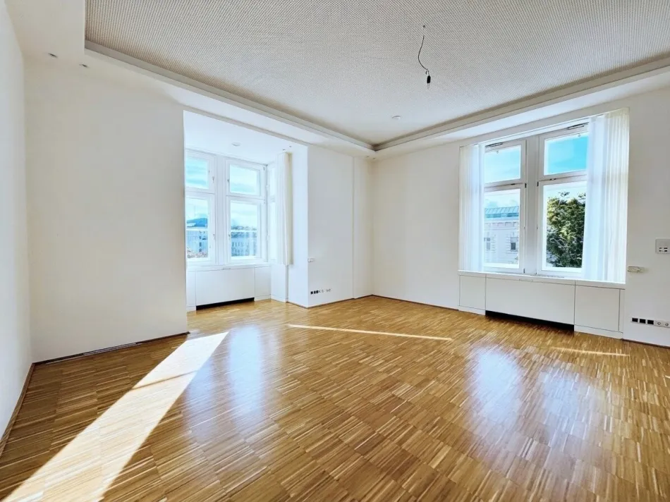 Exklusive Bürofläche 344 m², 12 Zimmer, vollsaniert, U-Bahn-Nähe, unbefristet! - Bild