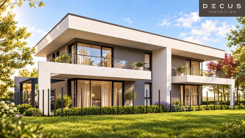 OBERLISSE | WUNDERSCHÖNE GRÜNRUHELAGE | DOPPELHAUSHÄLFTE | BELAGSFERTIG | EIGENGARTEN | WOHNKELLER | PKW-STELLPLATZ - Titelbild