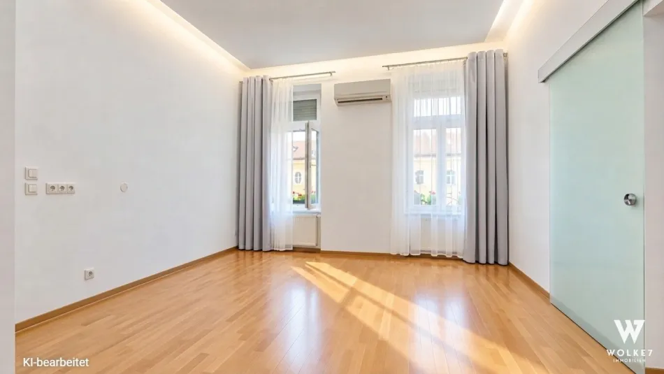 Nahe U4 | Ruhige 2-Zimmer-Altbauwohnung mit Klimaanlage - Bild