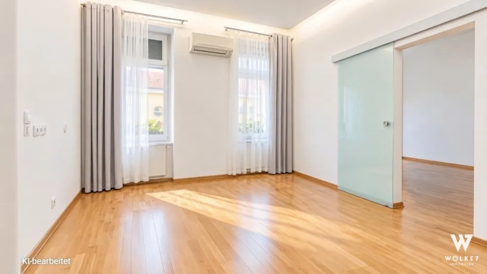 Nahe U4 | Ruhige 2-Zimmer-Altbauwohnung mit Klimaanlage - Bild