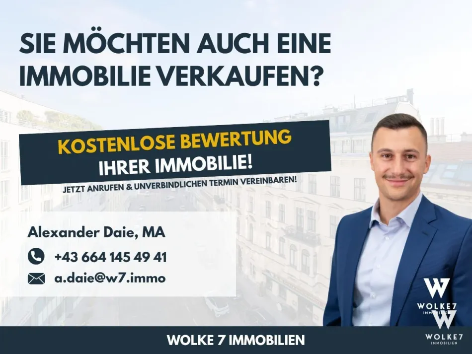 +++ Attraktive 2-Zimmer-Wohnung mit Balkon & Lift I Toplage in Gersthof I Garagenstellplatz +++ - Bild