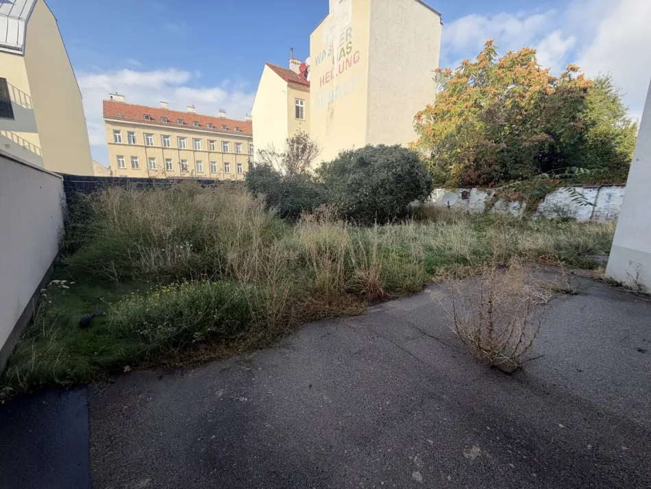 Sanierungsbedürftige Altbauwohnung mit Garten - Bild