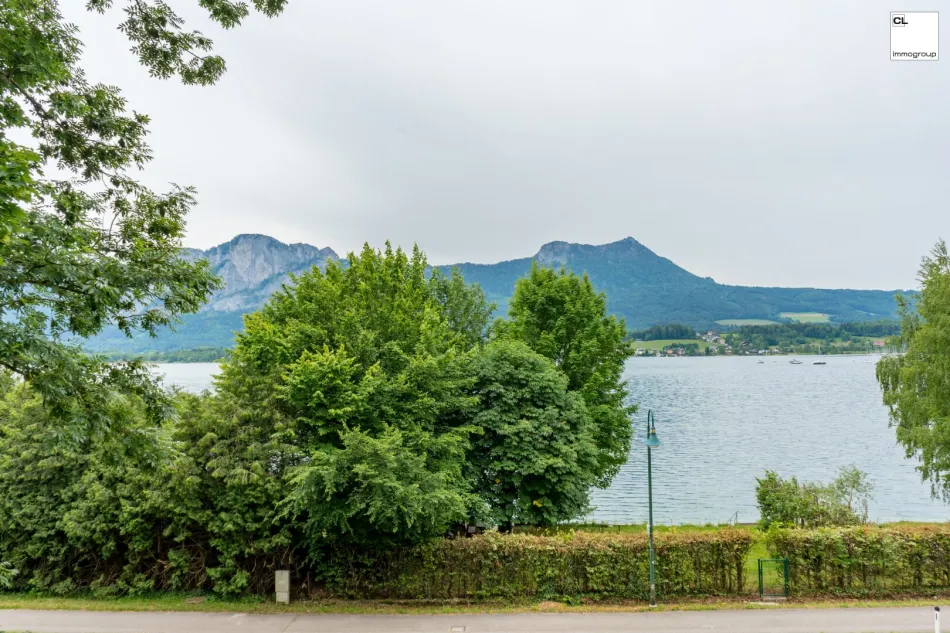 Elegantes, idyllisches Haus mit Mondseeblick und Gartenhaus zu mieten - Bild
