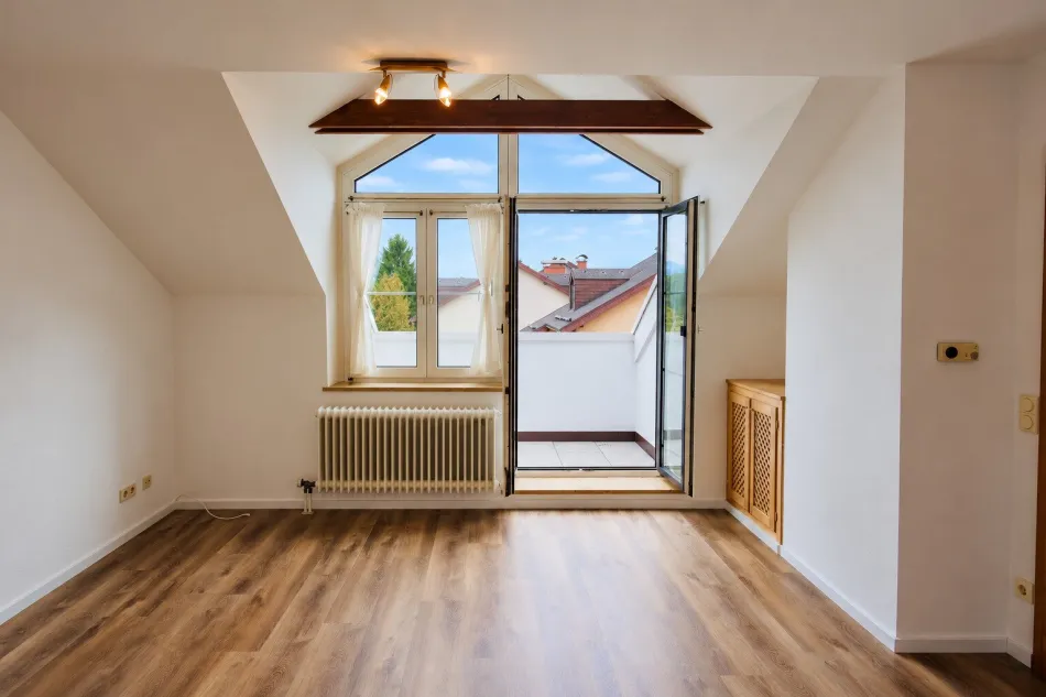 Klein, aber WOW – 2-Zi.-Wohnung mit Loggia nahe Leopoldskroner Weiher! - Bild