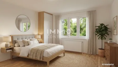 Schlafzimmer 1 -KI Möblierung
