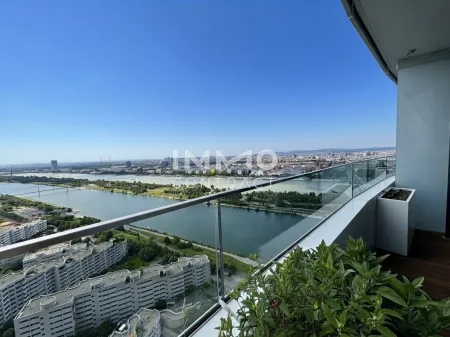Balkon Richtung Neue Donau, Innere Stadt