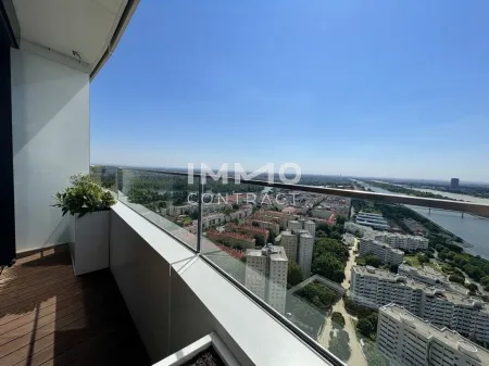 Balkon Richtung Alte Donau
