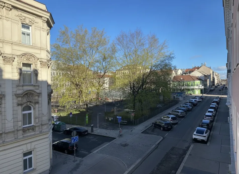 SANIERTE, KOMPAKTE STADT-ALTBAUWOHNUNG MIT PARKBLICK IN HERVORRAGENDER LAGE - Bild