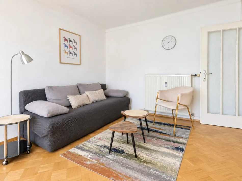 Voll möblierte 3-Zimmer Wohnung in zentraler Lage - Bild
