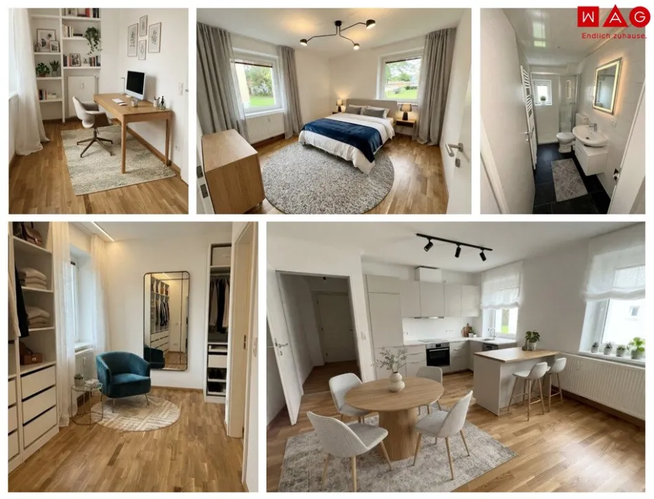 Bezaubernde Wohnung mitten im Grünen - hervorragende Infrastruktur - äußerst praktischer Schnitt bietet flexible Nutzungsmöglichkeiten - preiswert und sofort verfügbar! - Titelbild