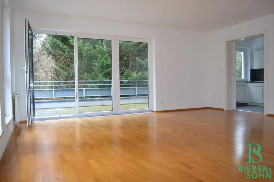 Wohnraum/Blick Terrasse