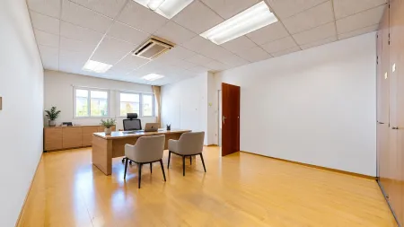 Büro 1 – Ausstattungsbeispiel – virtuell möbliert