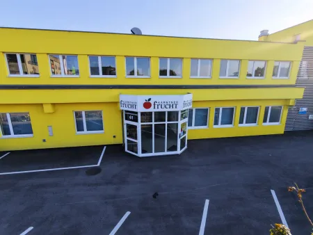 Luftbild Eingang
