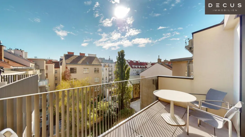 STILVOLLES PENTHOUSE | SÜD-WEST-TERRASSE | TOP AUSSTATTUNG | 2 ZIMMER | 3D-RUNDGANG - Titelbild