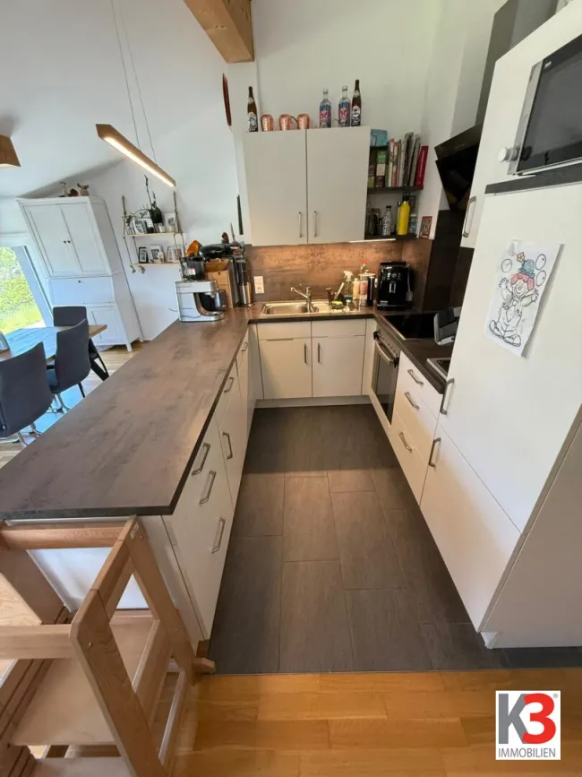 K3 - Goldegg am See - Lichtdurchflutete Wohnung mit 2 Schlafzimmer, Balkon u. Garage zu vermieten - Bild